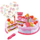 Детска играчка – торта за приятели с множество части и свещички 3