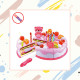 Детска играчка – торта за приятели с множество части и свещички 4