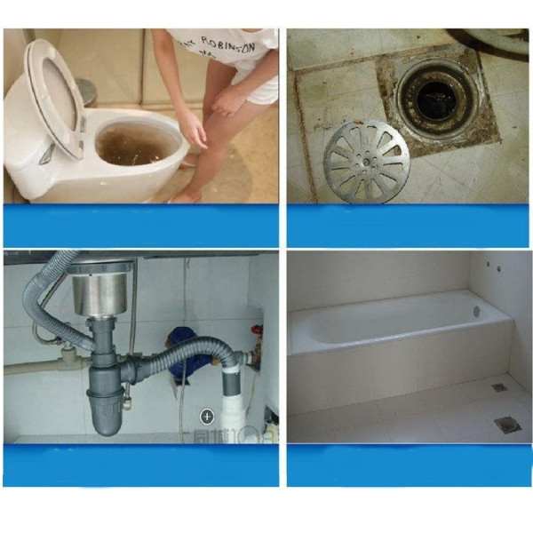 Мощен препарат за отпушване на тоалетна, кухненска канализация - TV587 6