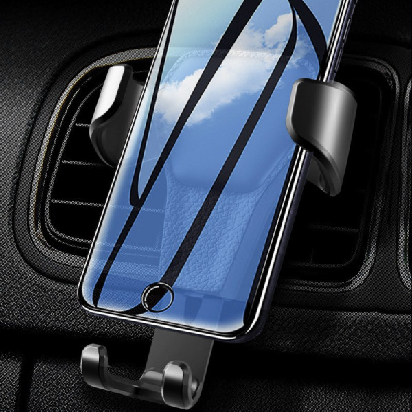Луксозна стойка за мобилни и GPS устройства за автомобил с щипка ST10