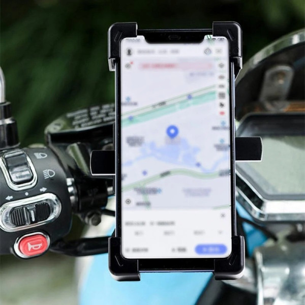 Стойка за GPS и мобилни устройства за кормилото на мотоциклети и велосипеди ST14