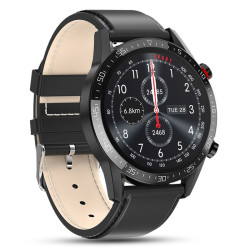 Часовник-гривна L13 за пулс и кръвно налягане, LCD дисплей Microwear SMW49