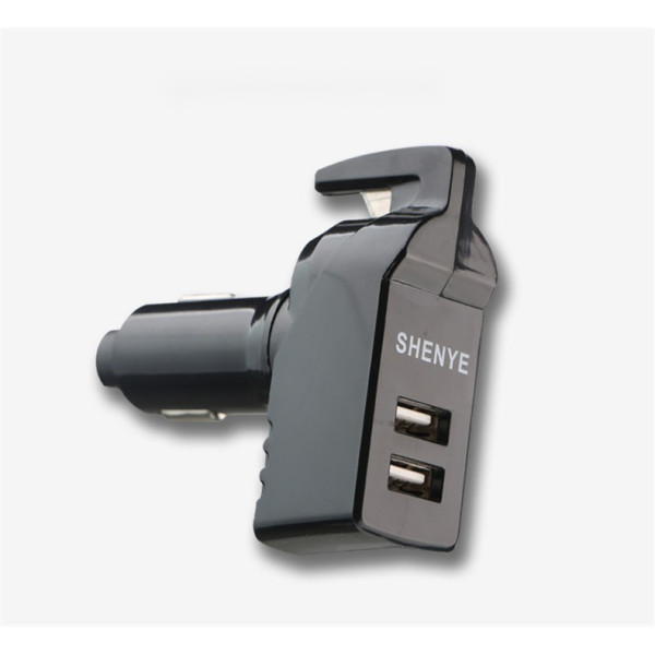 Инструмент за аварийно бягство, нож за рязане на колан и двойно USB зарядно TV601