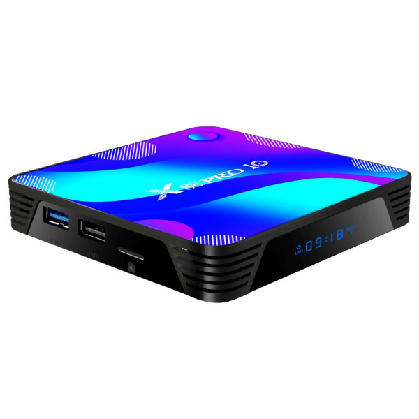 Смарт TV бокс X88 pro10 Android 10.0, четири-ядрен HD плейър, HDMI, Wi-Fi, WLan 9