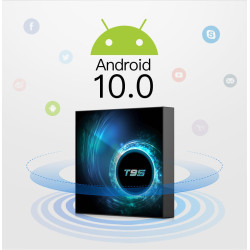 ТВ смарт бокс декодер T95 6К, Android 10.0, H616, Wi-Fi 3