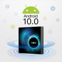 Смарт TV декодер T95 4G+128G, Android 10.0, Allwinner H616, 6K HD, мултиплейър 5