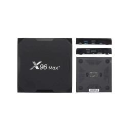Смарт TV бокс X96QMax+(4+32G) Android 9.0 Amlogic S905X3 X96Max 8