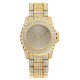 Луксозен кварцов дамски часовник – лукс от злато и сребро W WATCH7
