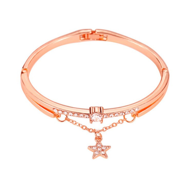 Луксозен дамски часовник „звездно небе“ тип гривна WW8