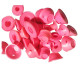Комплект от 10 броя силиконови ролки за коса в розов или син цвят  TV676 3