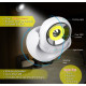 Въртяща се на 360º COB LED лампа със сензор за движение R LED9 12