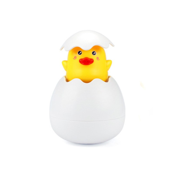 Детска забавна играчка за вана жълто пате в яйце WJ20 2