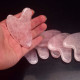 Розов нефритен камък скрепер за лице във формата на сърце за лице TV612 4