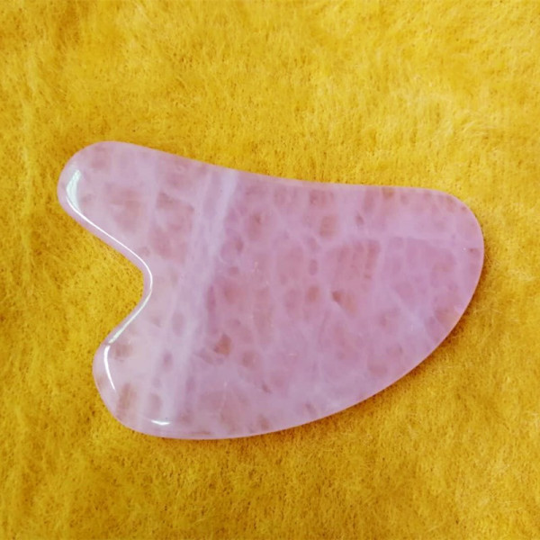 Розов нефритен камък скрепер за лице във формата на сърце за лице TV612 5