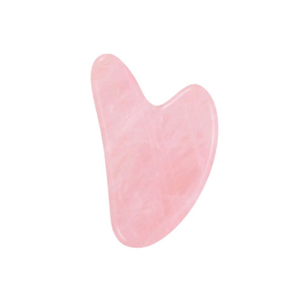 Розов нефритен камък скрепер за лице във формата на сърце за лице TV612 1