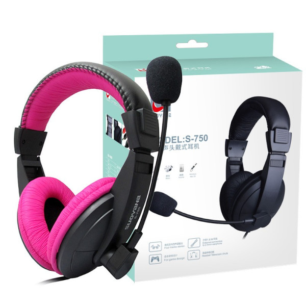 Геймърски слушалки с микрофон в различни цветове - Souyana S750 - EP11 5