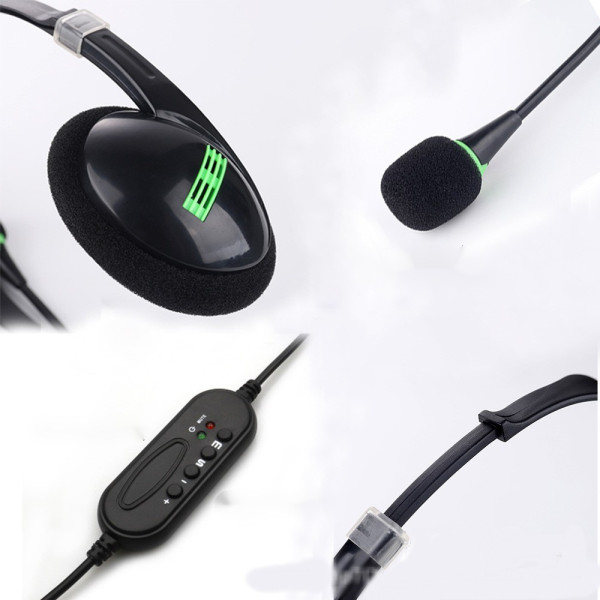 USB слушалки с микрофон подходящи за офис разговори - OH-106 - EP2
