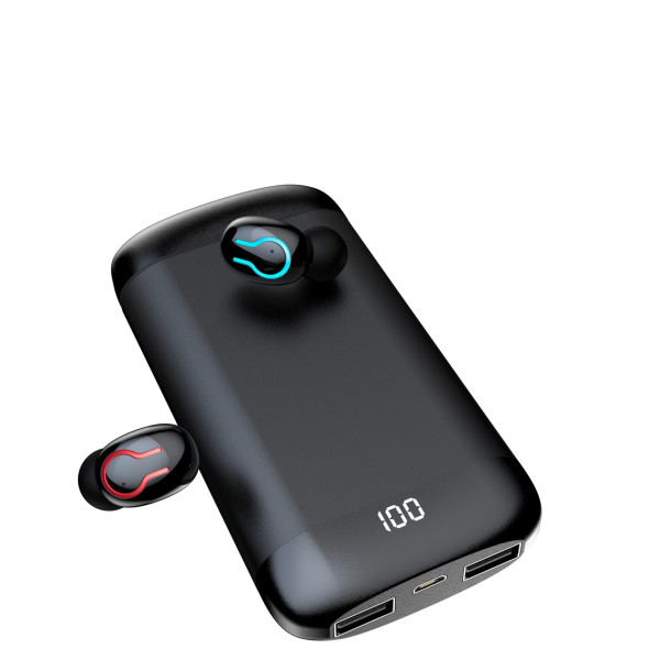 Безжични Bluetooth слушалки с метална кутия за зареждане  Q66 TWS EP7