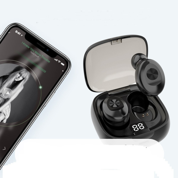 Спортни безжични мини bluetooth слушалки 5.0 XG8 TWS с цифров дисплей - EP6 9