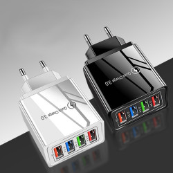 Устройство за скоростно зареждане с 4 USB порта Quick Charge 3.0 - CA24 1