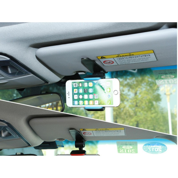 Стойка за мобилни устройства за автомобил, която се поставя върху сенника ST18 13