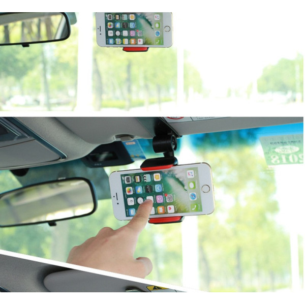 Стойка за мобилни устройства за автомобил, която се поставя върху сенника ST18 14