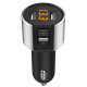 Компактен Bluetooth трансмитер за автомобил с 2 USB порта HF20 1