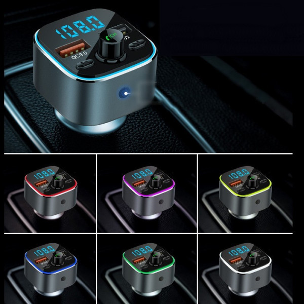 Bluetooth/FM трансмитер за запалка на автомобил HF55