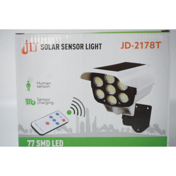 Соларна лампа, имитираща камера за видеонаблюдение - H LED22