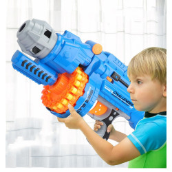 Голям детски ръчен пистолет с меки куршуми стрели - WJ15