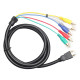 Високоскоростен HDMI кабел от ново поколение с 5 конектора  4 х1080p CA30 7