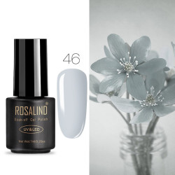 Дълготраен гел лак за нокти ROSALIND - ZJY107 46