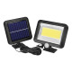 Соларна индукционна лампа от две части с 56 LED и 100 COB диода - H LED27 2