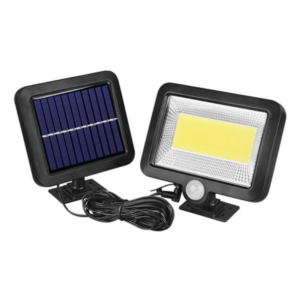 Соларна индукционна лампа от две части с 56 LED и 100 COB диода - H LED27