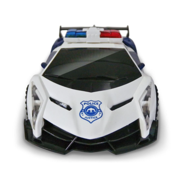 Електрическа спортна полицейска кола със звукови и светлинни ефекти - TOYCAR28 4