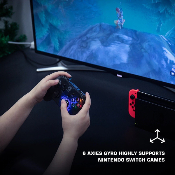 Безжична геймърска конзола GameSir T4Pro за Nintendo Switch, Android,  iPhone, PC