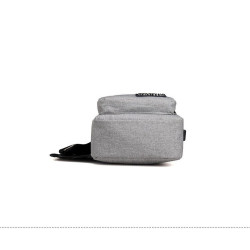 Удобна многофункционална чанта/раница през рамо с USB - BAG105 10
