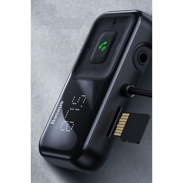 USB Зарядно устройство и трансмитер за кола с цифров дисплей HF62