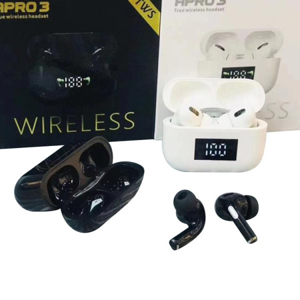 Безжични слушалки със зареждащ се кейс с LED светлини APRO3 - EP23