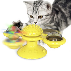 Интерактивна въртяща се играчка за котки вятърна мелница TV750
