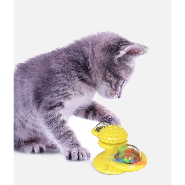 Интерактивна въртяща се играчка за котки вятърна мелница TV750
