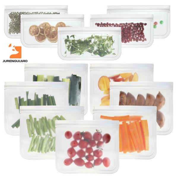 Полупрозрачни матирани торбички за съхранение на храна в хладилник TV749 1