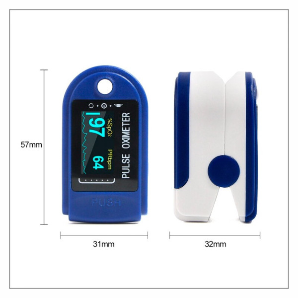 Устройство за измерване на пулса и кислорода в кръвта в домашни условия TV504