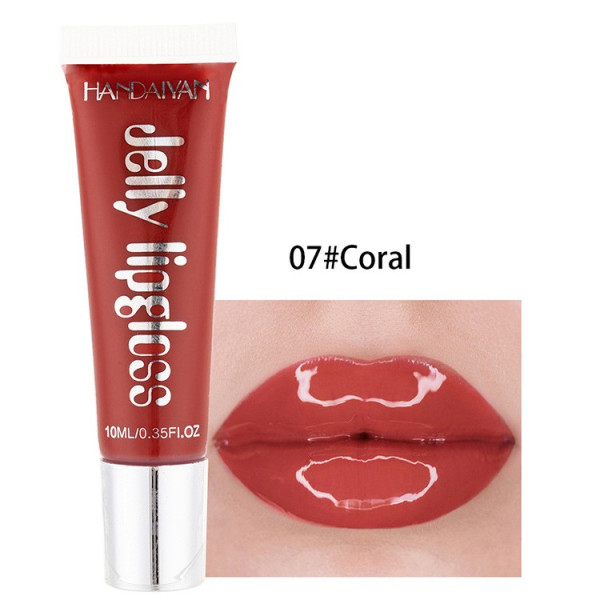 Овлажняващ цветен гланц за устни Jelly Gloss Lip HANDAIYAN  HZS265