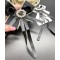 Дамска брошка, панделка с декорирани кристални елементи - Е08-5 4
