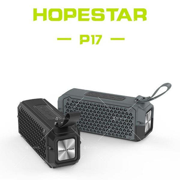 Водоустойчива, Bluetooth преносима колонка - HOPESTAR-P17 1