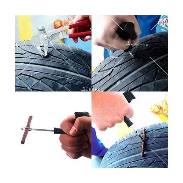 Инструменти  за бърза поправка на автомобилни гуми GUM REPAIR CASE1 3