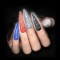 Гел – лак за нокти с диамантен блясък в 6 уникални цвята FRANCHESKA ZJY95 8