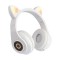 Безжични Bluetooth слушалки във формата на котка с мигащи LED светлини EP29 3