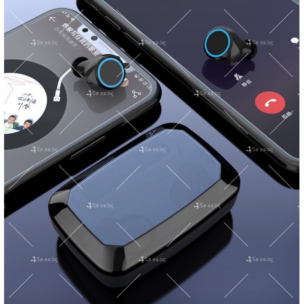 Безжични bluetooth слушалки с LED цифров дисплей EP27B 2